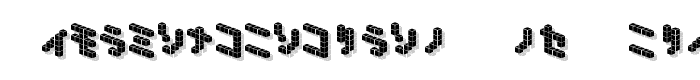 DemonCubicBlock NKP Tile font